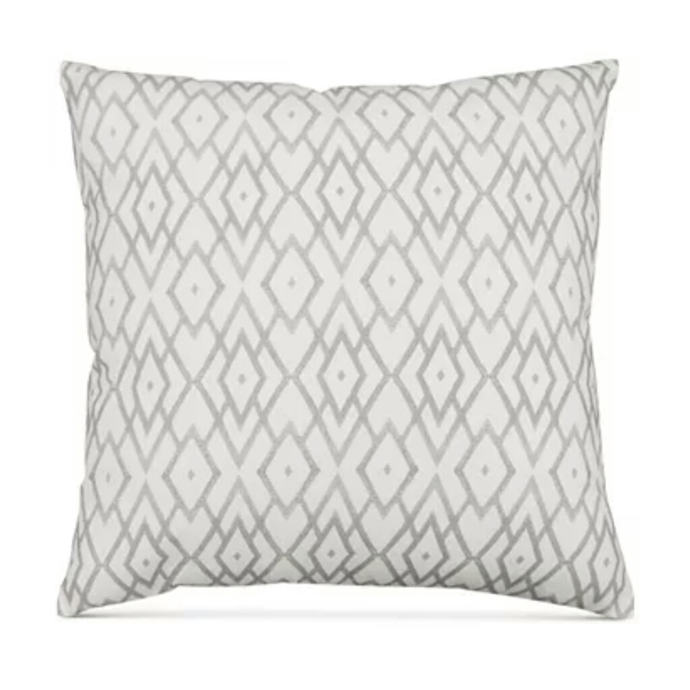 Hallmart Collectibles
Gray Printed 20" Square Deco